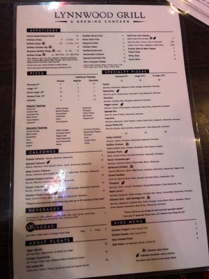 Menu photo 1 Lynnwood Grill & Brewing Concern Raleigh, NC Menu photo 1 Lynnwood Grill & Brewing Concern Raleigh, NC