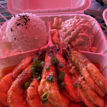 Wake Up Delicious - Garlic shrimp - Hawaiian Near Me - Hanalei, Hawaii