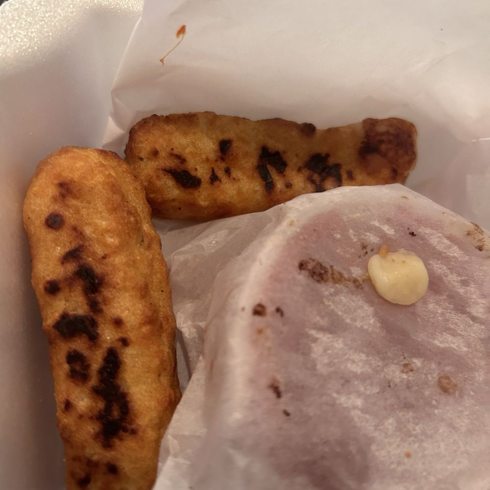 Pizzano's Pizza - Burnt on one side, hard mozzarella sticks. Not melty at all. - Pizza Near Me - Holmes Beach, Florida Pizzano's Pizza - Burnt on one side, hard mozzarella sticks. Not melty at all. - Pizza Near Me - Holmes Beach, Florida