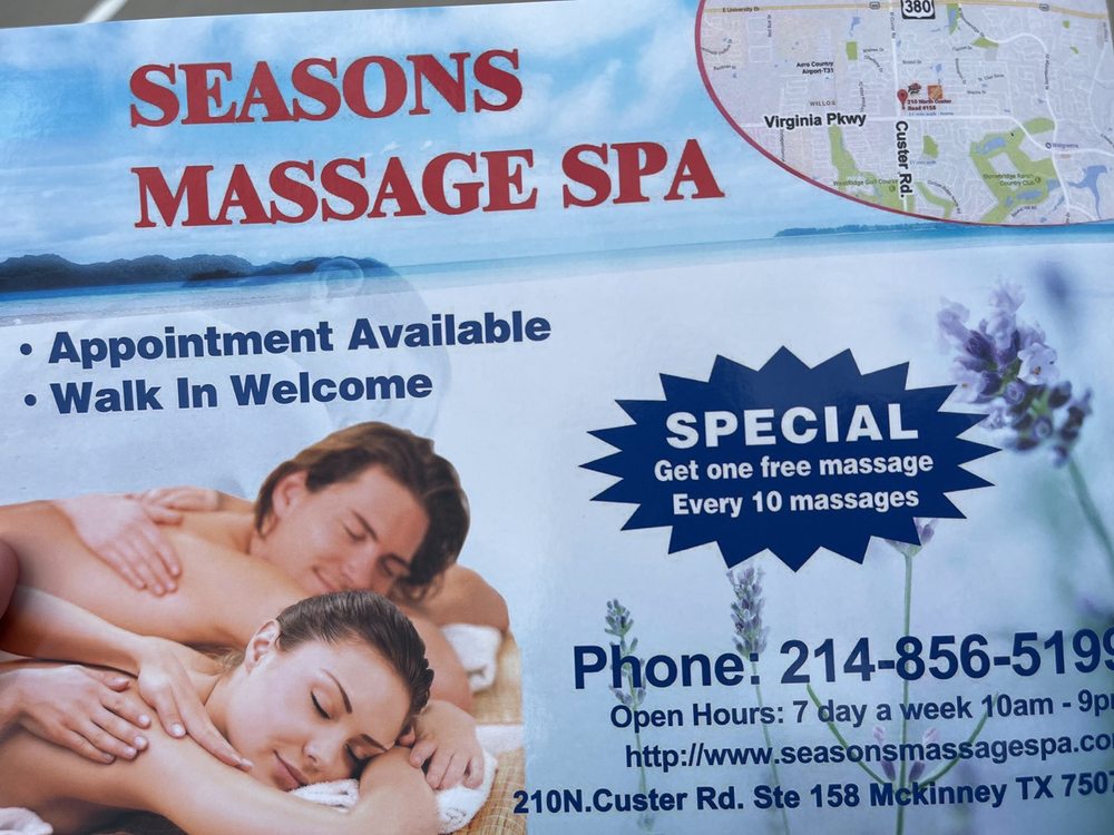 SEASONS MASSAGE SPA Updated August 2024 16 Photos & 12 Reviews