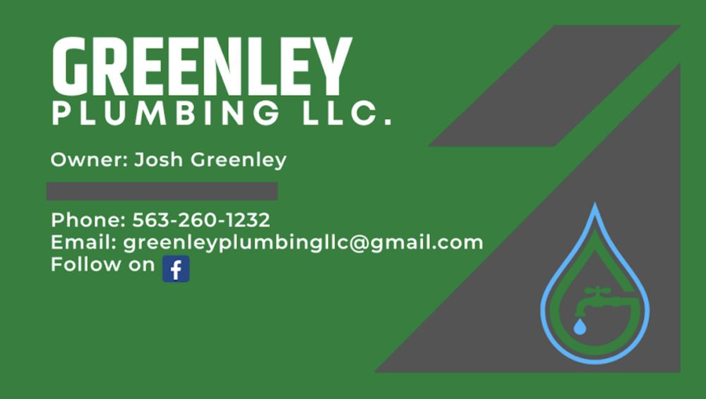 Slide of Greenley Plumbing