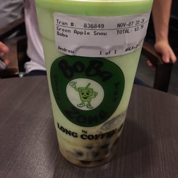 Long Coffee - Green Apple Snow Drink! Very sweet! - Coffee & Tea Near Me - Houston, Texas Long Coffee - Green Apple Snow Drink! Very sweet! - Coffee & Tea Near Me - Houston, Texas