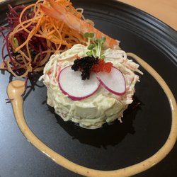 Sushi Zen & Izakaya - Crab and Avocado Salad Cold Plate good but too mayonnaissy