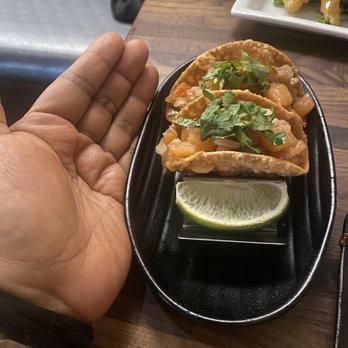 JINYA Ramen Bar - Duluth - Salmon Poke Tacos* (2pcs) - Ramen Near Me - Duluth, Georgia JINYA Ramen Bar - Duluth - Salmon Poke Tacos* (2pcs) - Ramen Near Me - Duluth, Georgia