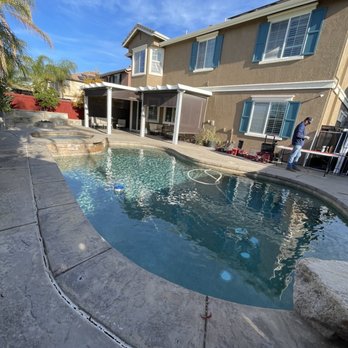 Lakeview Pool Fencing - Before fence installation - Fences & Gates Near Me