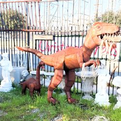 Sanfords Foothill Fountains - Jr T-REX $750 Baby Brontosaurus $300