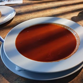 Ristorante Michelangelo - Tomatencremesuppe / Cream of tomato soup - Pizza Near Me - Berlin, BE Ristorante Michelangelo - Tomatencremesuppe / Cream of tomato soup - Pizza Near Me - Berlin, BE
