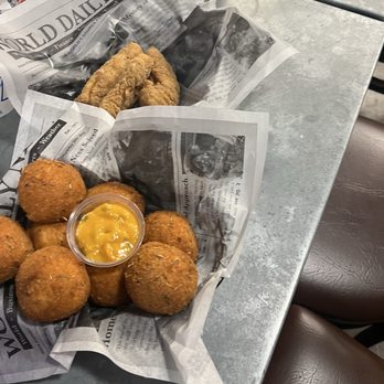 Smashed Game & Grill - Spicy HOT MAMA SMASHED POTATO BALLS 4 CT - Arcades Near Me - Broken Arrow, Oklahoma Smashed Game & Grill - Spicy HOT MAMA SMASHED POTATO BALLS 4 CT - Arcades Near Me - Broken Arrow, Oklahoma