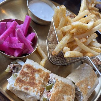 Tarbosh Mediterranean Restaurant - Chicken shawarma sandwich - Mediterranean Near Me - El Cajon, California