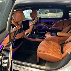 Ultimate Black Car - Luxury Maybach Interior