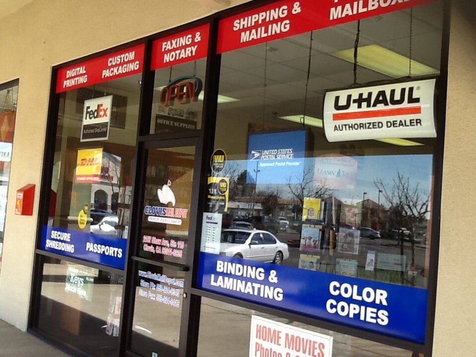 CLOVIS MAIL DEPOT Updated September 2024 12 Reviews 2167 Shaw Ave, Clovis, California