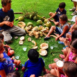 Coconut Information - Sharing with the kieki is our absolute favorite thing in the world. Have a group of kids? Please call us!