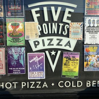 Five Points Pizza - Oven bricked cooked Pizza! - Italian Near Me - Nashville, Tennessee