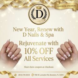 D Nails & Spa - From D nails and spa in lumsden.