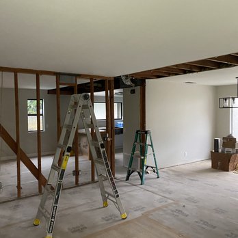 Exceptional Construction - the interior of a house being remodeled - General Contractors Near Me Exceptional Construction - the interior of a house being remodeled - General Contractors Near Me