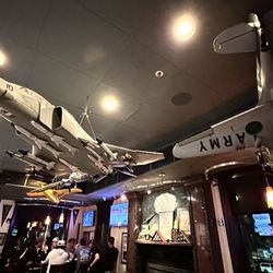 Photo or decor near the bar