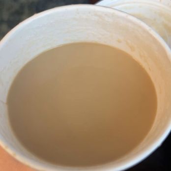 Starbucks - What I received- this was after i took a few sips. All the "foam" disintegrated immediately. - Coffee & Tea Near Me - Cortland, Ohio Starbucks - What I received- this was after i took a few sips. All the "foam" disintegrated immediately. - Coffee & Tea Near Me - Cortland, Ohio