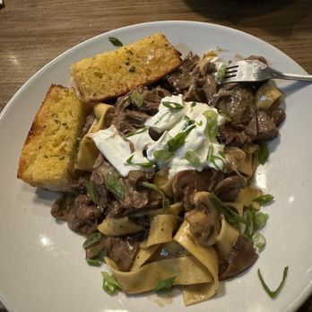 Rusty Bucket Restaurant and Tavern - Beef Stroganoff - American Near Me - Dublin, Ohio
