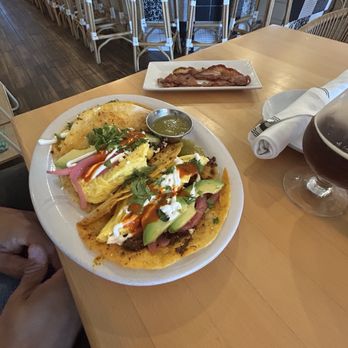 The Little Lion - Breakfast tacos, the side of bacon - Breakfast & Brunch Near Me - Ventura, California The Little Lion - Breakfast tacos, the side of bacon - Breakfast & Brunch Near Me - Ventura, California