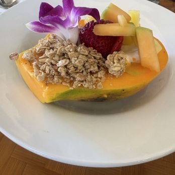 Kiahuna Sunrise Cafe - Papaya sunrise - Coffee & Tea Near Me - Koloa, Hawaii