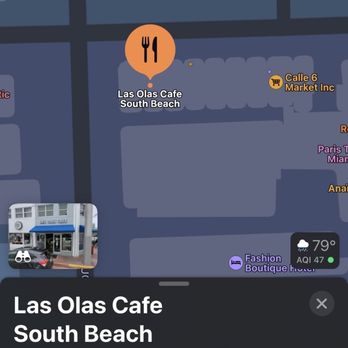 Las Olas Cafe - Cuban Near Me - Miami Beach, Florida