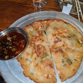Jongro BBQ - Regular Seafood Pancake - Korean Near Me - New York, New York