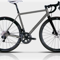 Cycle Quest - Guru Praemio ~ The ultimate titanium race bike, with disc brakes - tough and virtually impossible to fatigue.