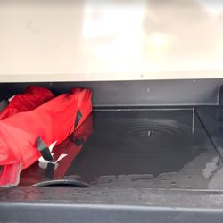 Cruise America Motorhome Rental & Sales - Water leak soaked all our personal belongings in the storage area.