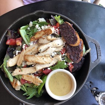 Le Bistro - Mixed salad with grilled chicken - French Near Me - Roswell, Georgia Le Bistro - Mixed salad with grilled chicken - French Near Me - Roswell, Georgia