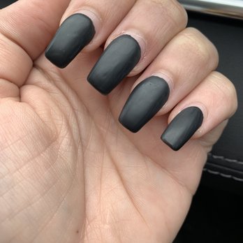 Henry Nails - Not coffin nails... very lumpy. - Nail Salons Near Me - Plainfield, Indiana