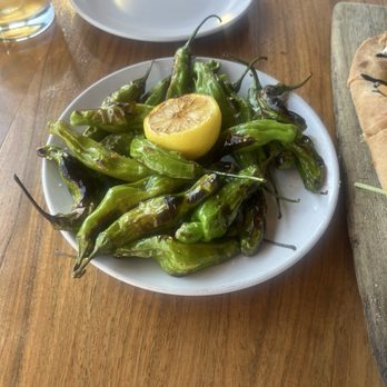Barrel House Tavern - WOOD FIRE SHISITO PEPPERS - New American Near Me - Sausalito, California