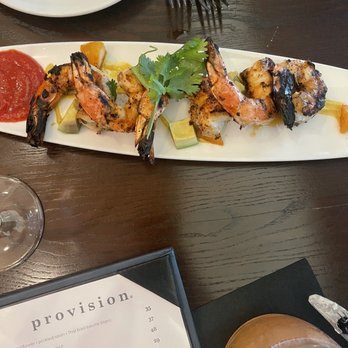 Provision - Charred Shrimp* - New American Near Me - Indianapolis, Indiana