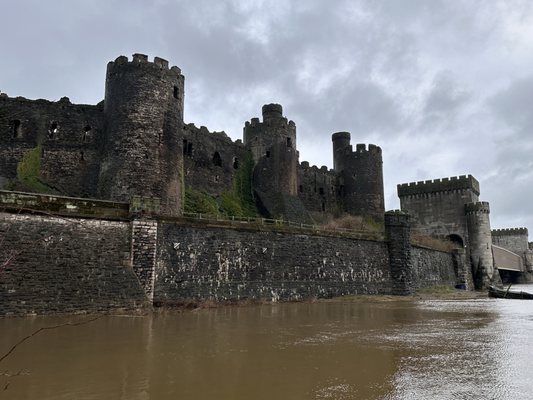 Conwy Castle by null