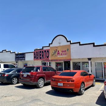 A...Que Rico! - Store front - Mexican Near Me - El Paso, Texas