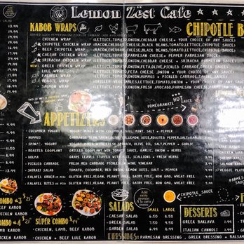 Lemon Zest Cafe - Mediterranean Near Me - Glendale, California Lemon Zest Cafe - Mediterranean Near Me - Glendale, California
