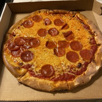 The Pizza Stone - 12" Pepperoni pizza - Pizza Near Me - Chester, Vermont