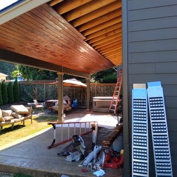 Bearmask Construction - a patio being built - General Contractors Near Me Bearmask Construction - a patio being built - General Contractors Near Me