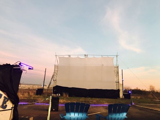 Blue Starlite Drive-in Central by null