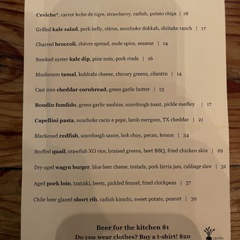 Odd Duck - Tonight's menu - American Near Me - Austin, Texas Odd Duck - Tonight's menu - American Near Me - Austin, Texas