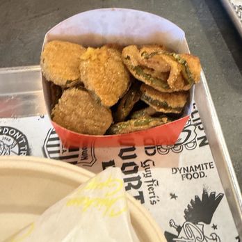 Chicken Guy! - Fried Pickle Chips - Chicken Shop Near Me - Lake Buena Vista, Florida