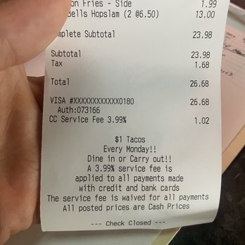 The Filling Station - 3.99% credit card fee. - Sports Bars Near Me - Kokomo, Indiana The Filling Station - 3.99% credit card fee. - Sports Bars Near Me - Kokomo, Indiana