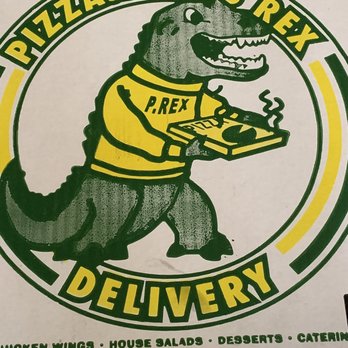 Pizzasaurus Rex - Box logo - Pizza Near Me - Northridge, California