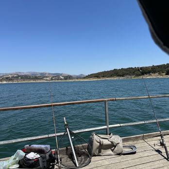 Cachuma Lake - On one of the piers - Lakes Near Me - Santa Barbara, California