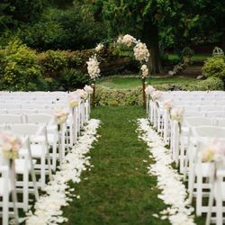 A&R Rentals - White Resin Chairs