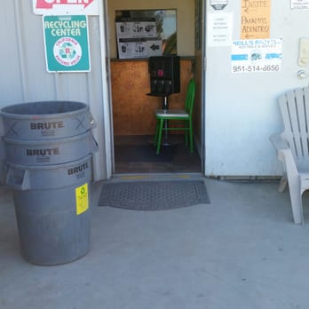 Neill's Recycle Center - entrance door to get paid for your recycle. - Recycling Center Near Me - Homeland, California Neill's Recycle Center - entrance door to get paid for your recycle. - Recycling Center Near Me - Homeland, California