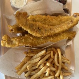 Fish and chips. 3 piece. Fish and chips. 3 piece.
