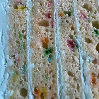 SusieCakes - Studio City - Vanilla Celebration Layer Cake (Slice) - Bakeries Near Me - Studio City, California SusieCakes - Studio City - Vanilla Celebration Layer Cake (Slice) - Bakeries Near Me - Studio City, California