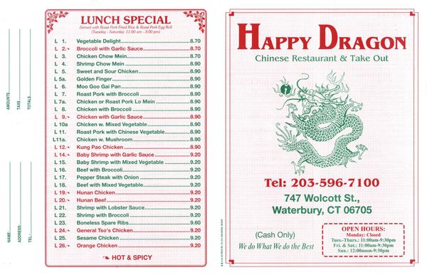 Happy Dragon Chinese Restaurant by null