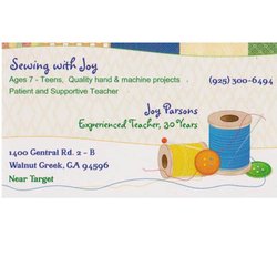 Sewing With Joy