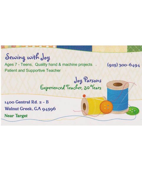 Sewing With Joy Logo